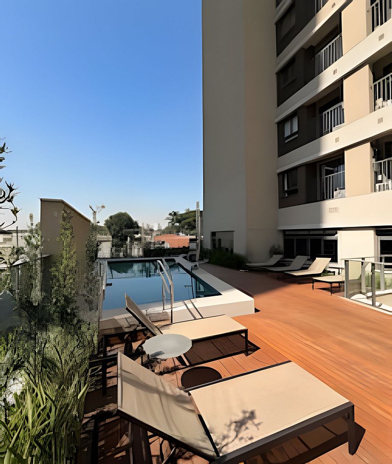 Studio no alto do Campo Belo