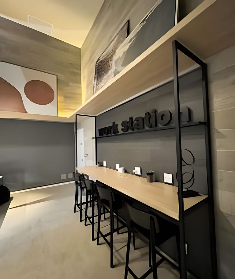 Studio no alto do Campo Belo