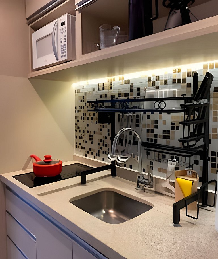 Studio no alto do Campo Belo