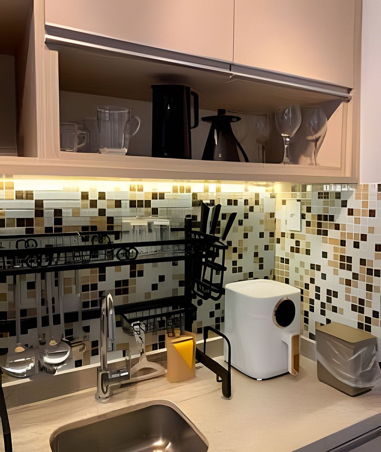 Studio no alto do Campo Belo