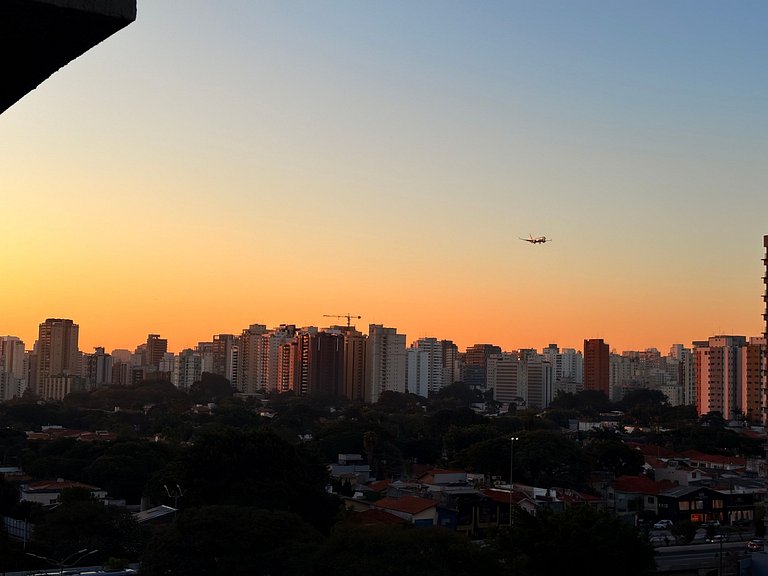 Apê de 1 dormitório | Piscina e Academia- B1005