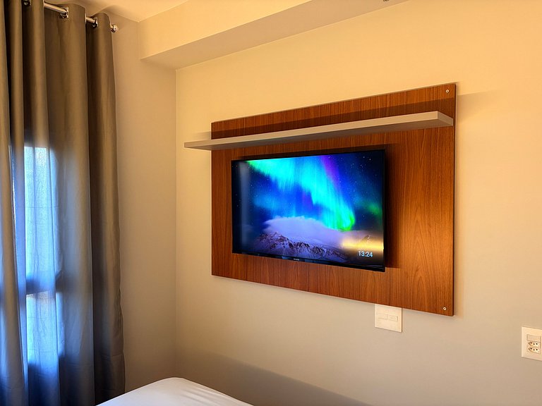 Apê de 1 dormitório | Piscina e Academia- B1005