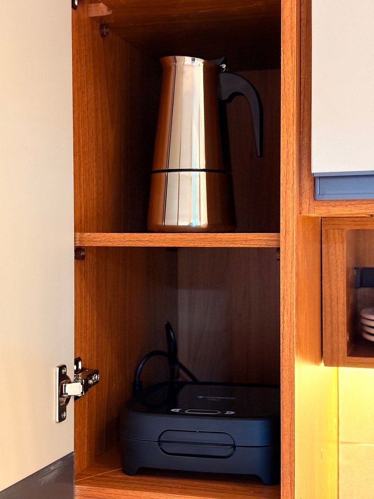 Apê de 1 dormitório | Piscina e Academia- B1005