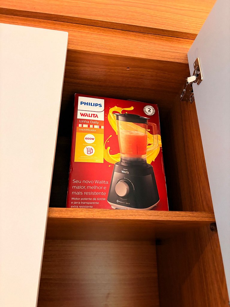 Apê de 1 dormitório | Piscina e Academia- B1005