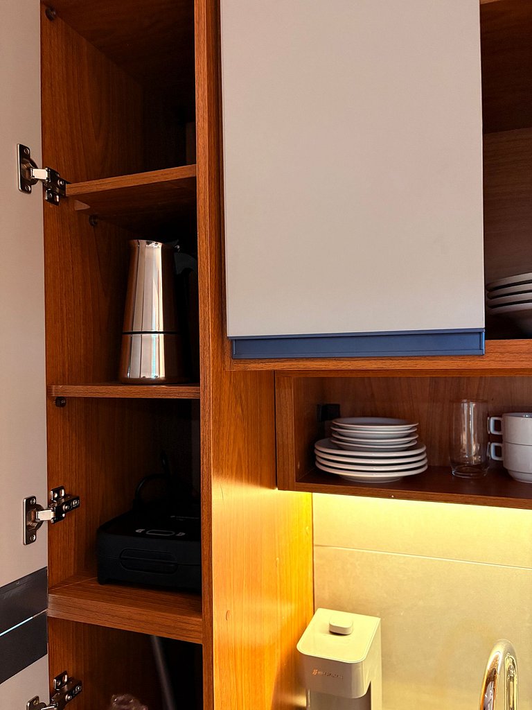 Apê de 1 dormitório | Piscina e Academia- B310