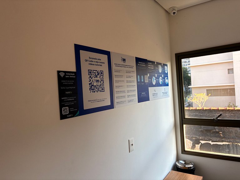 Apê de 1 dormitório | Piscina e Academia- B310