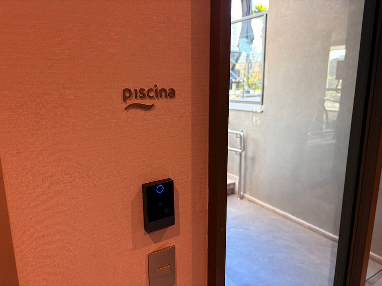 Apê de 1 dormitório | Piscina e Academia- B310