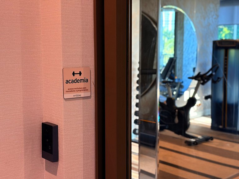 Apê de 1 dormitório | Piscina e Academia- B310