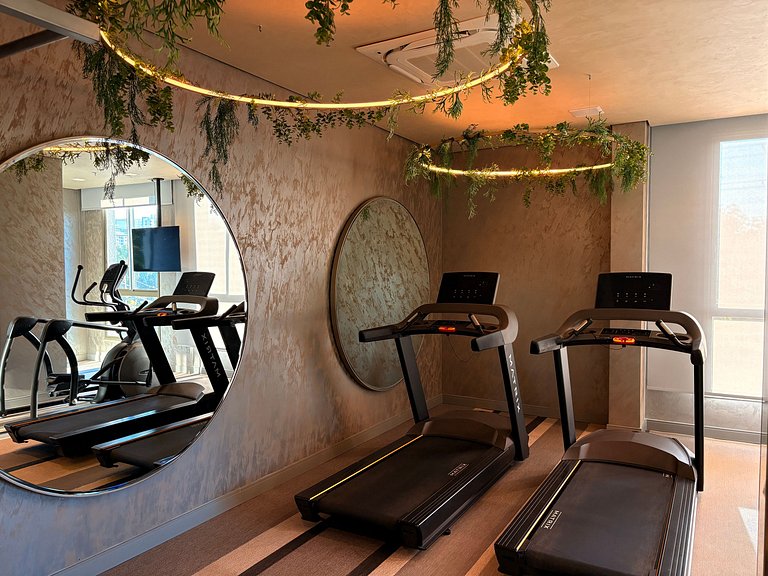 Apê de 1 dormitório | Piscina e Academia- B310