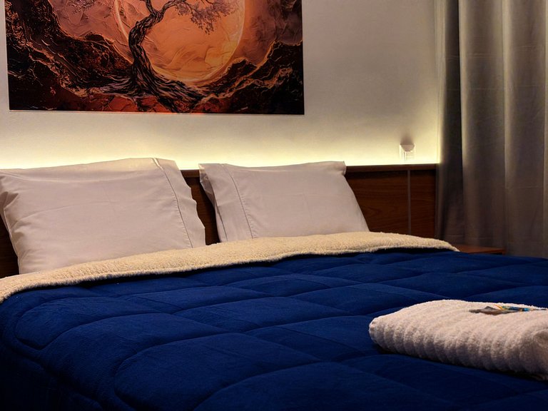 Apê de 1 dormitório | Piscina e Academia- B1005