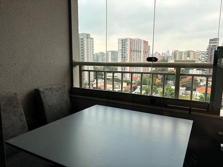 Apê de 1 dormitório | Piscina e Academia- B1005