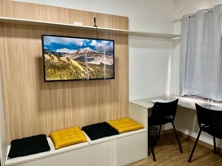 Studio no Campo Belo - 2 camas solteiro | Quad710