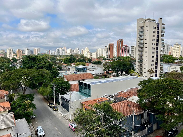 Studio no Campo Belo - 2 camas solteiro | Quad710