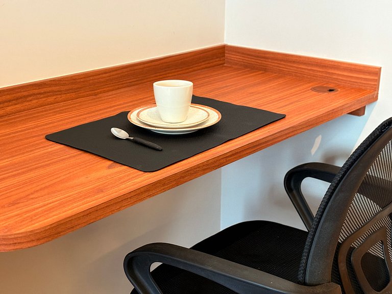 Apê de 1 dormitório | Piscina e Academia- B310