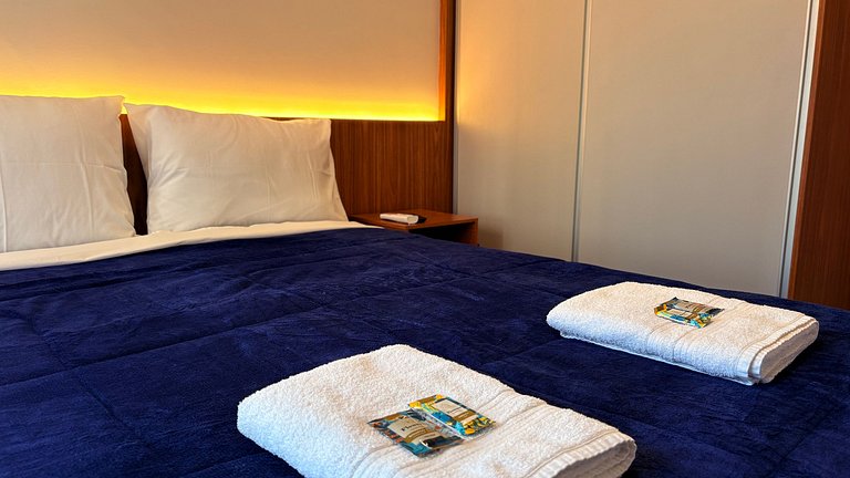 Apê de 1 dormitório | Piscina e Academia- B310