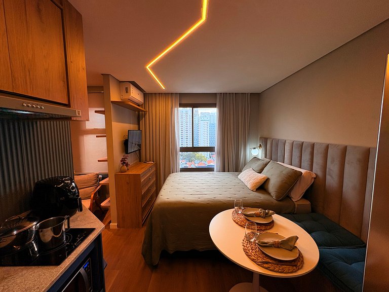 Studio Colorido 1105 A | Go Balkon Campo Belo