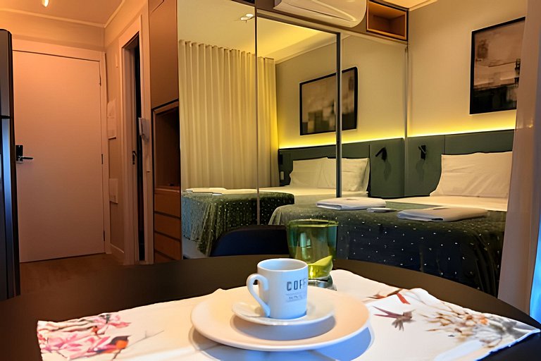 Studio Sofisticado | Aeroporto CGH | Q1016