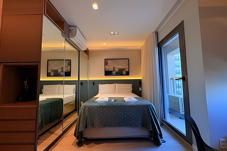 Studio Sofisticado | Aeroporto CGH | Q1016