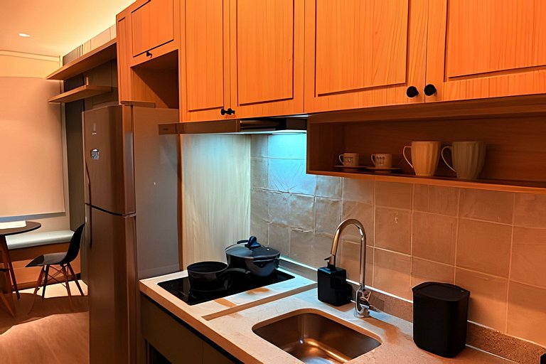 Studio Sofisticado | Aeroporto CGH | Q1016