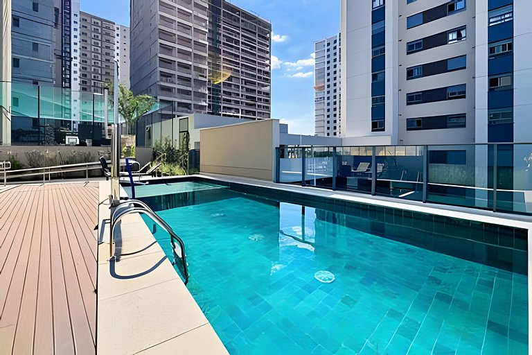 Studio Sofisticado | Aeroporto CGH | Q1016