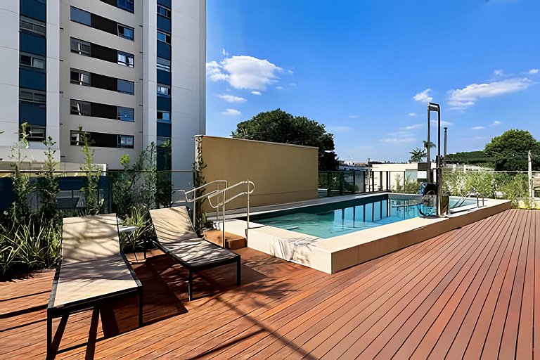 Studio Sofisticado | Aeroporto CGH | Q1016