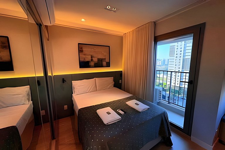 Studio Sofisticado | Aeroporto CGH | Q1016