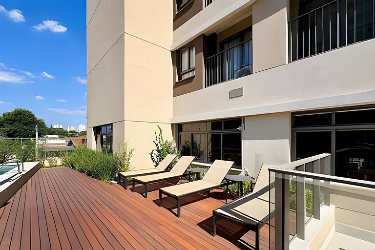 Studio Sofisticado | Aeroporto CGH | Q1016