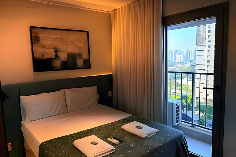 Studio Sofisticado | Aeroporto CGH | Q1016