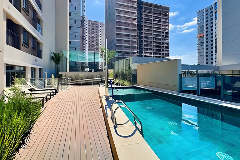 Studio Sofisticado | Aeroporto CGH | Q1016