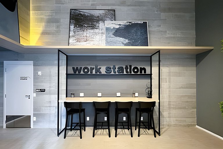 Studio Sofisticado | Aeroporto CGH | Q1016