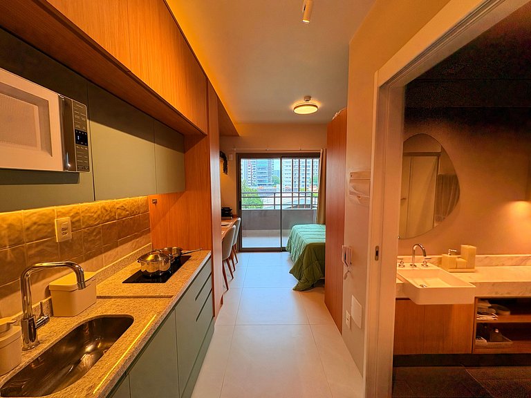 Studio confortável no Campo Belo | Latitude304