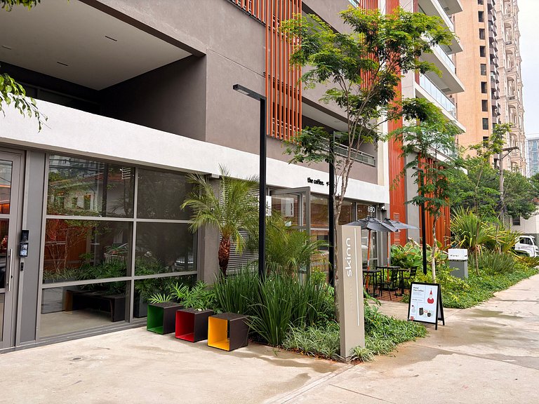 Studio confortável no Campo Belo | Latitude304