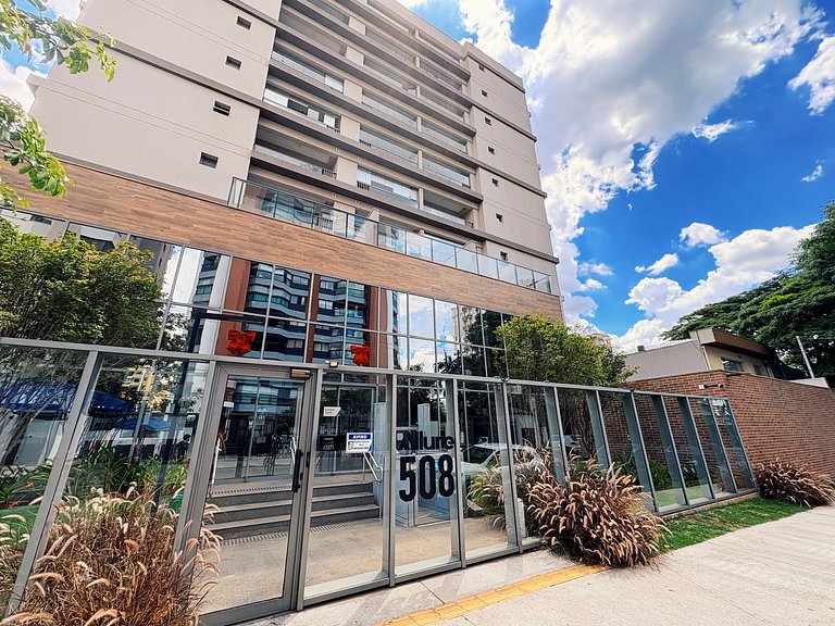 Lindo Studio Allure 413 Moema | Perto Aeroporto