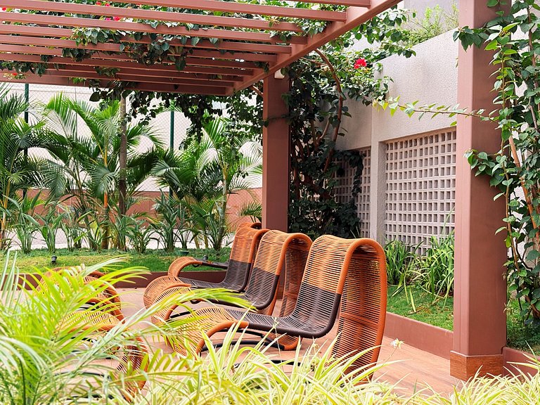Lindo Studio Allure 413 Moema | Perto Aeroporto