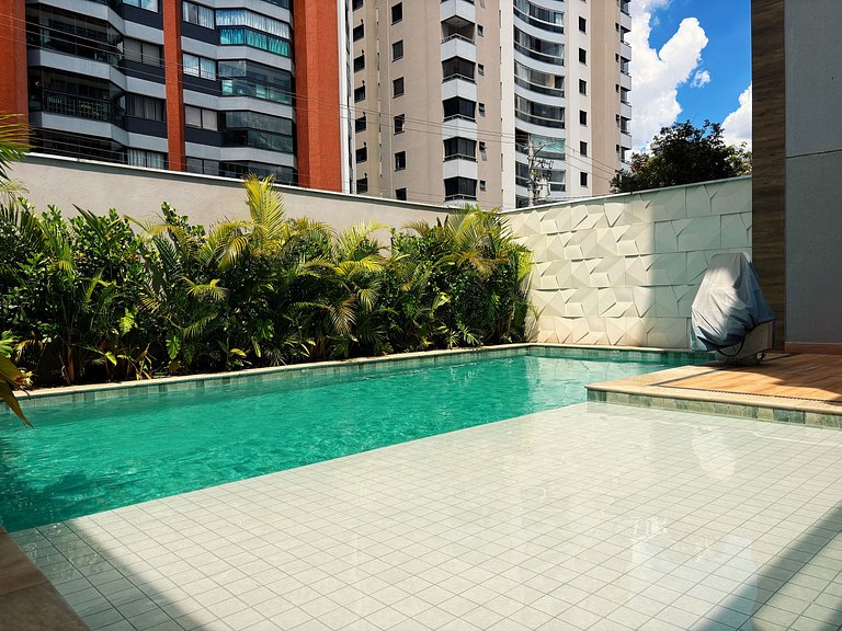 Lindo Studio Allure 413 Moema | Perto Aeroporto