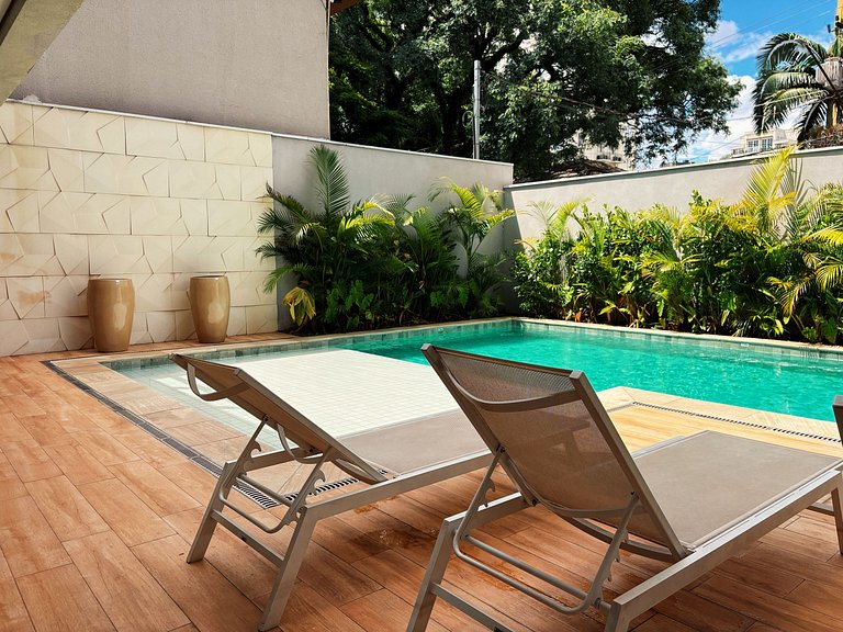 Lindo Studio Allure 413 Moema | Perto Aeroporto