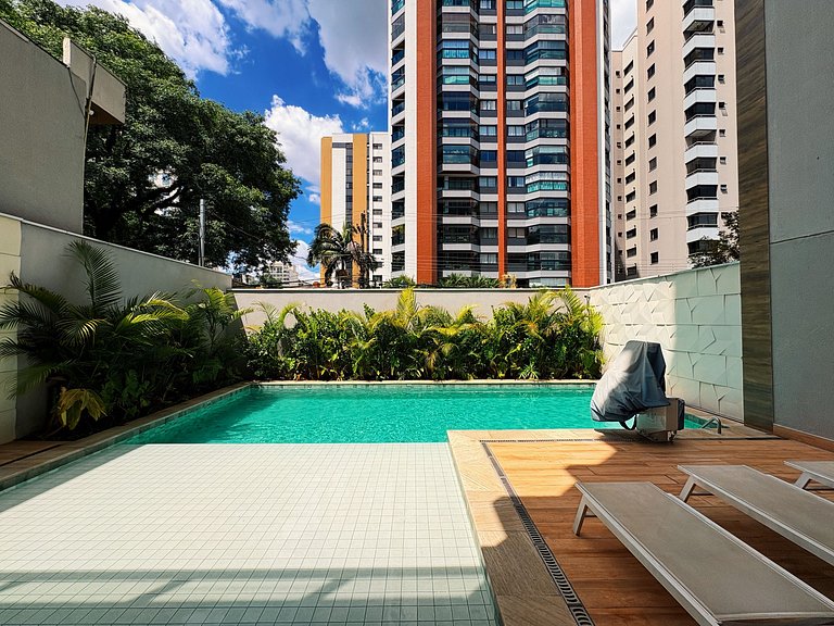 Lindo Studio Allure 413 Moema | Perto Aeroporto