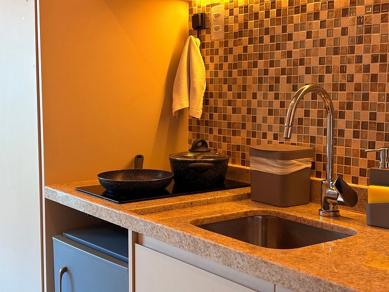 Studio Sofisticado |Coração do Campo Belo |Quad608