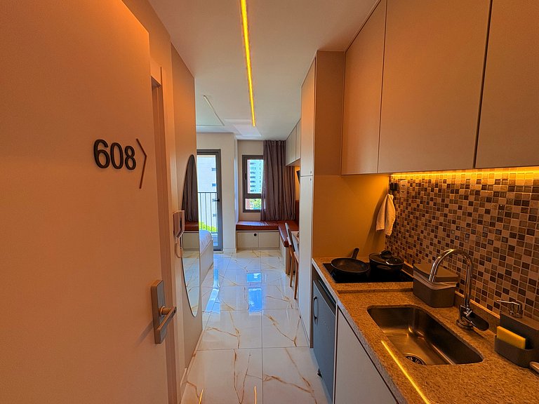 Studio Sofisticado |Coração do Campo Belo |Quad608