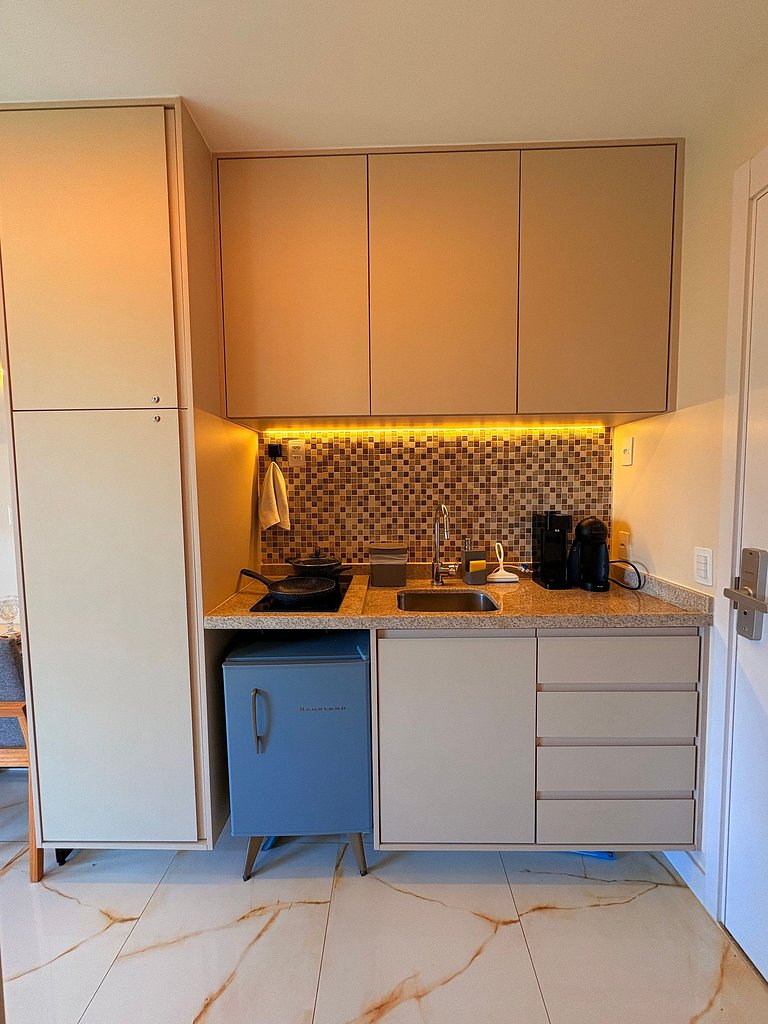 Studio Sofisticado |Coração do Campo Belo |Quad608