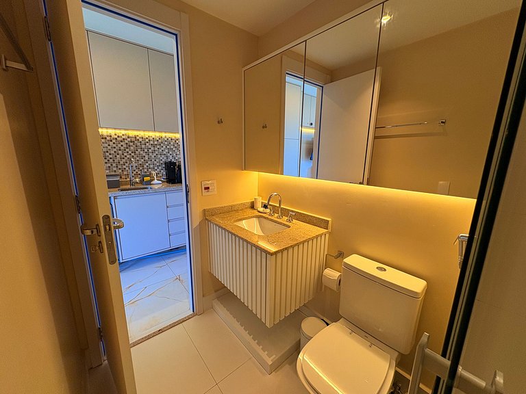 Studio Sofisticado |Coração do Campo Belo |Quad608