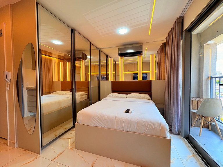 Studio Sofisticado |Coração do Campo Belo |Quad608