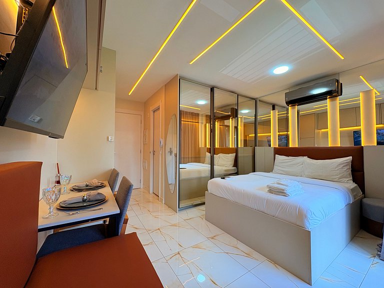 Studio Sofisticado |Coração do Campo Belo |Quad608