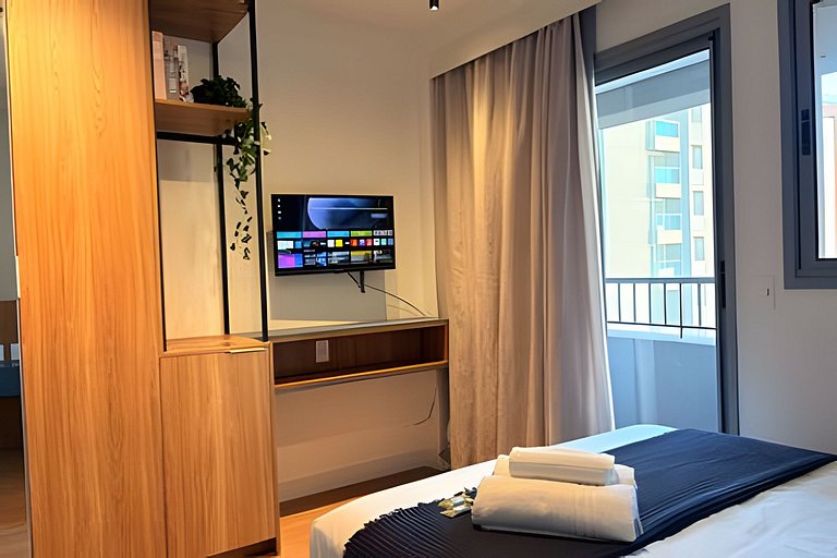 Studio Moderno na Vila Olímpia | Faria Lima VL910
