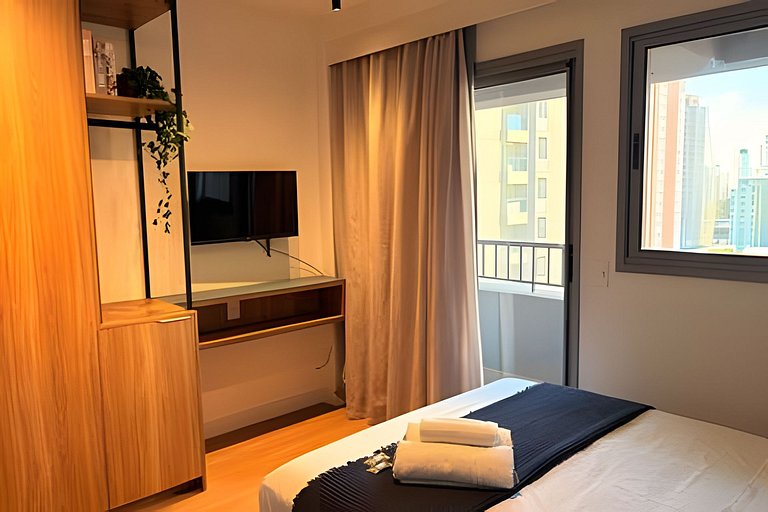 Studio Moderno na Vila Olímpia | Faria Lima VL910