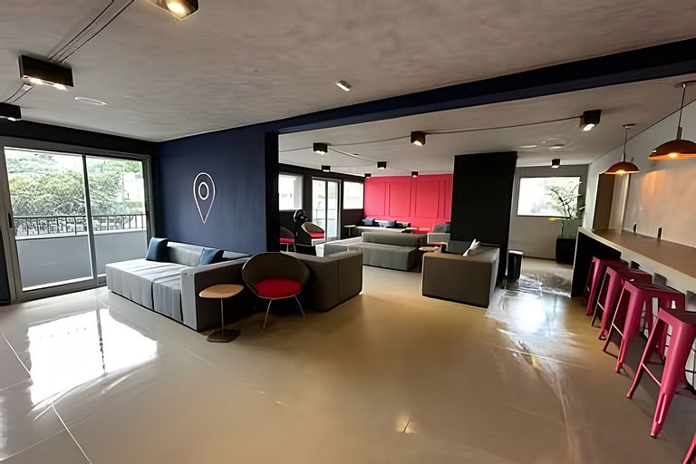 Studio Moderno na Vila Olímpia | Faria Lima VL910