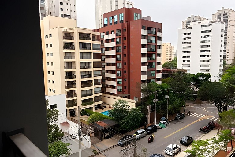 Studio Aeroporto CGH | Piscina e Academia- Q502