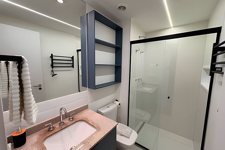 Studio Aeroporto CGH | Piscina e Academia- Q502