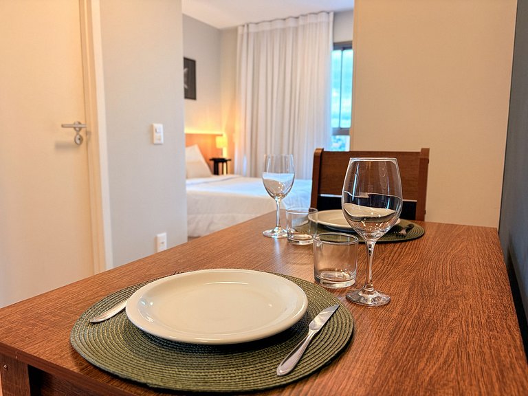 Studio com Piscina no Rooftop | GB1301B