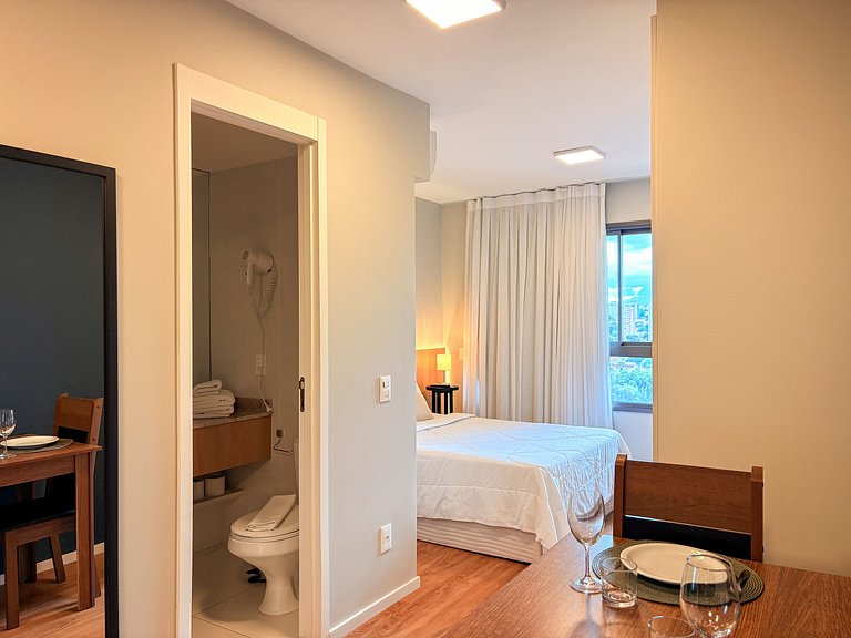 Studio com Piscina no Rooftop | GB1301B